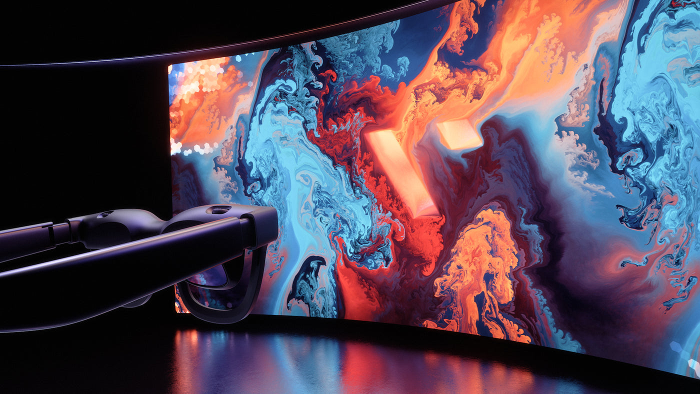 VITURE Pro 2 with an illustrated virtual display