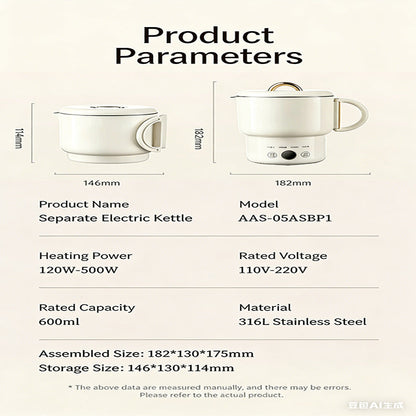 Portable Folding Electric Kettle