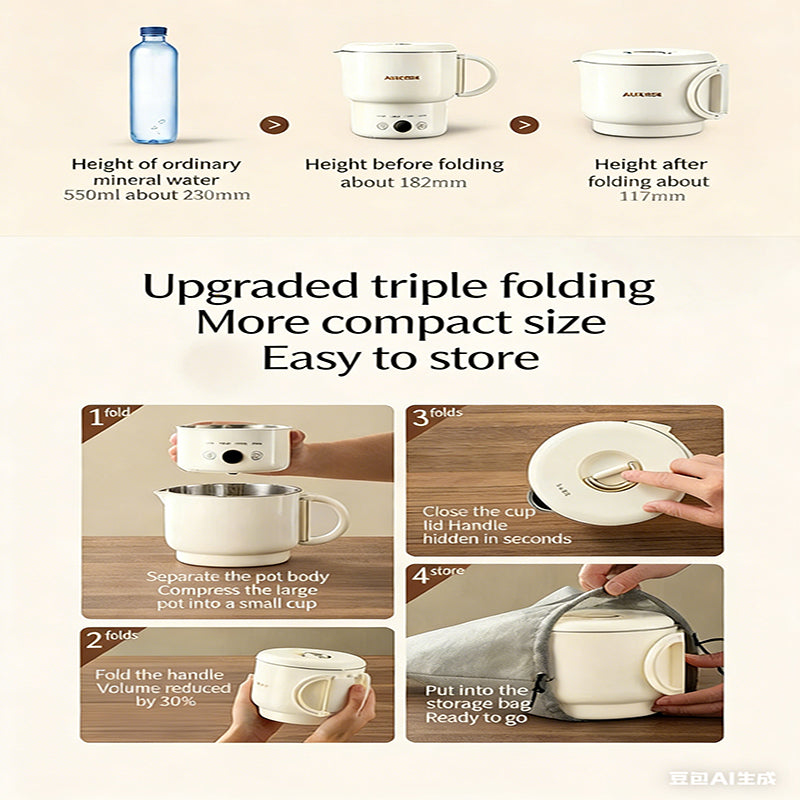 Portable Folding Electric Kettle