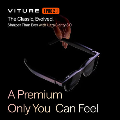 XR/AR Glasses 3.0 with Myopia Adjustment -5.0D & 146" Virtual Display
