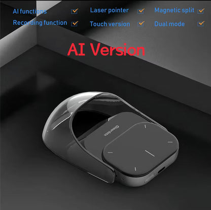 Detachable Air Mouse Wireless Touchpad All-in-one Pocket AI Recording ChatGPT Enabled Mouse Customized Gaming Mouse