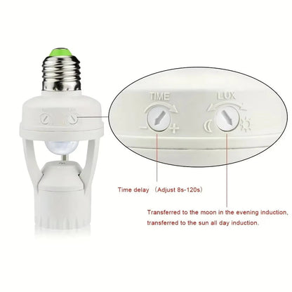 Smart Motion Sensor Light Bulb Holder