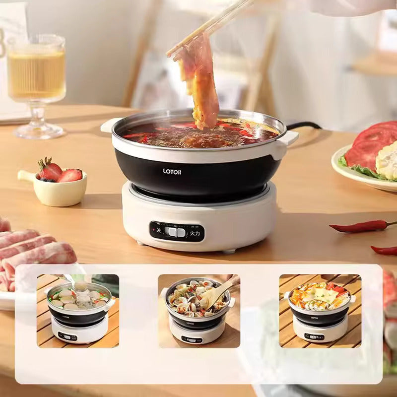 Portable Folded Electric Cooking Pot