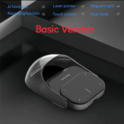 Detachable Air Mouse Wireless Touchpad All-in-one Pocket AI Recording ChatGPT Enabled Mouse Customized Gaming Mouse