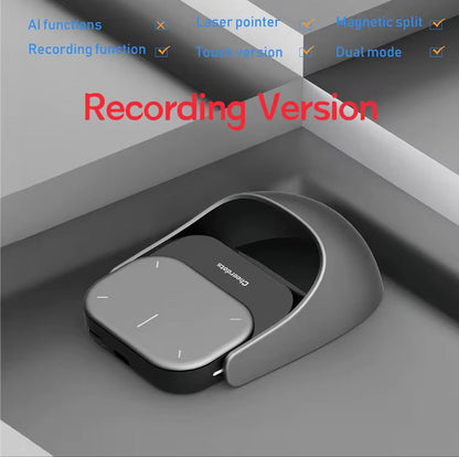 Detachable Air Mouse Wireless Touchpad All-in-one Pocket AI Recording ChatGPT Enabled Mouse Customized Gaming Mouse