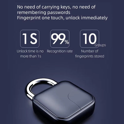 Smart Fingerprint Padlock