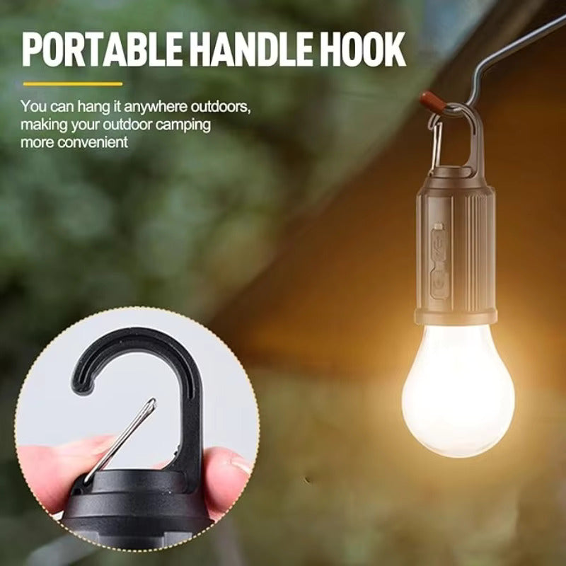 New solar powered charging camping lamp