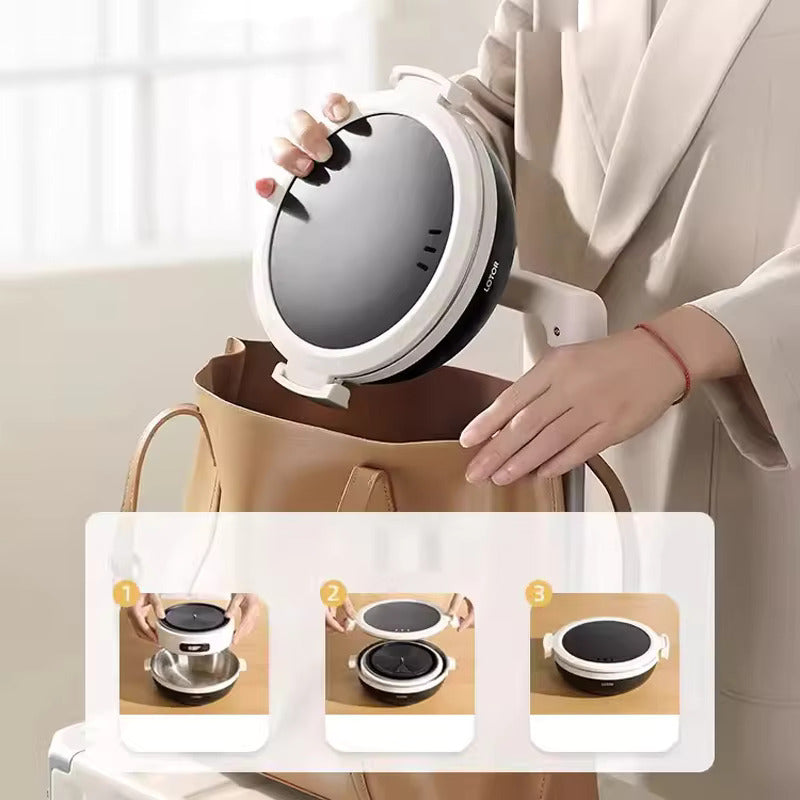 Portable Folded Electric Cooking Pot