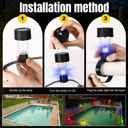 Solar Fence Light